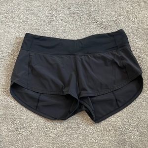 Lululemon Speed Up Shorts 2.5” | Black | Size 4
